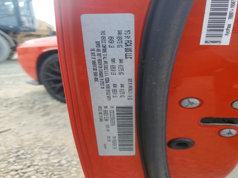 Продажа на аукционе авто 2016 Dodge Challenger, vin: 2C3CDZC97GH278730, номер лота: 65463886