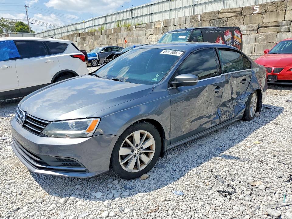 66016856 :رقم المزاد ، 3VWLA7AJ4FM306079 vin ، 2015 Volkswagen Jetta مزاد بيع