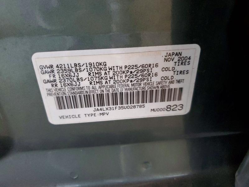 Продаж на аукціоні авто 2005 Mitsubishi Outlander, vin: JA4LX31F35U028785, номер лоту: 64424236