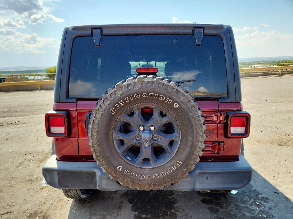 2021 Jeep Wrangler Unlimited მანქანა იყიდება აუქციონზე, vin: 1C4HJXDN8MW557398, აუქციონის ნომერი: 64517686