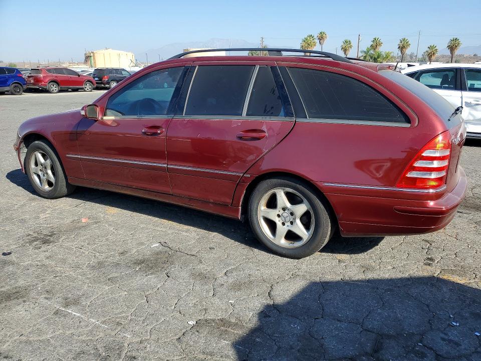 63772126 :رقم المزاد ، WDBRH64J32F116944 vin ، 2002 Mercedes-benz C مزاد بيع