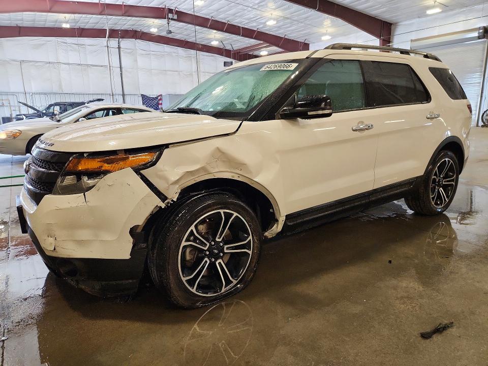 64269066 :رقم المزاد ، 1FM5K8GT1EGA43822 vin ، 2014 Ford Explorer مزاد بيع