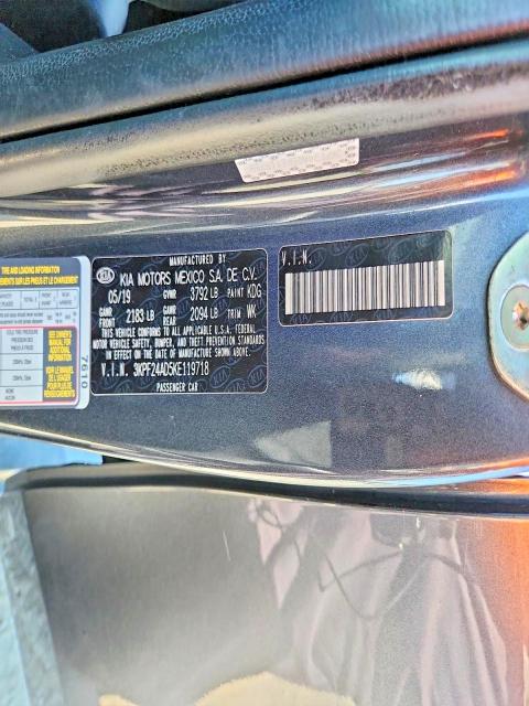 66602786 :رقم المزاد ، 3KPF24AD5KE119718 vin ، 2019 Kia Forte مزاد بيع