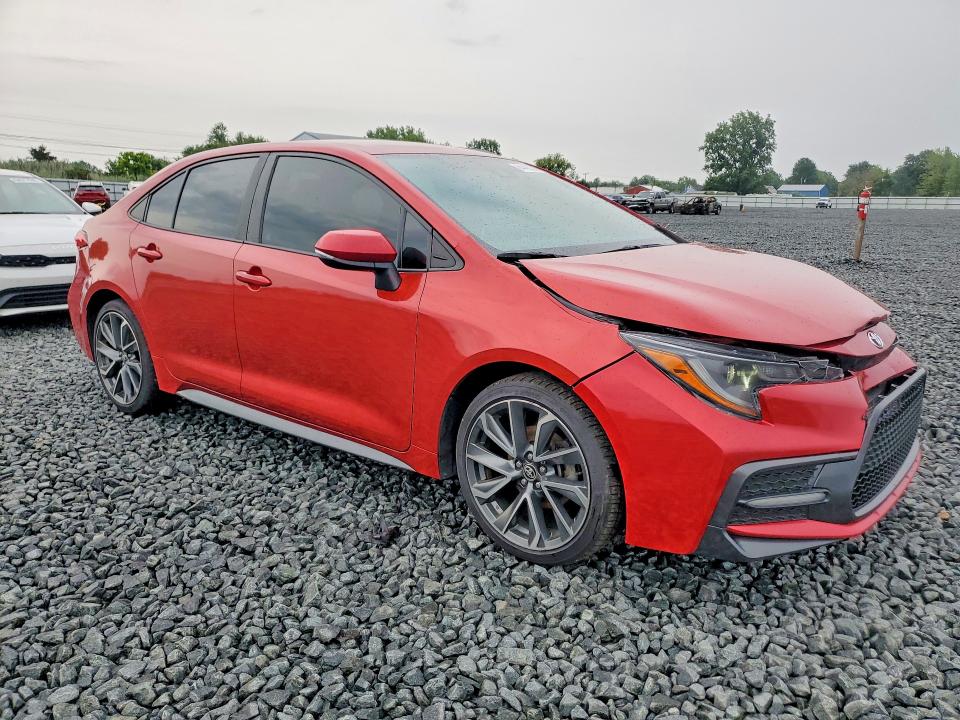64462386 :رقم المزاد ، 5YFS4MCE7MP076130 vin ، 2021 Toyota Corolla مزاد بيع