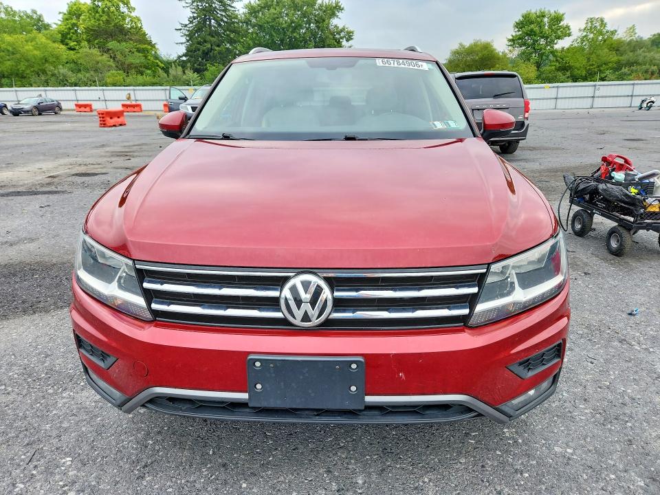 2018 Volkswagen Tiguan მანქანა იყიდება აუქციონზე, vin: 3VV2B7AX6JM014444, აუქციონის ნომერი: 66784906