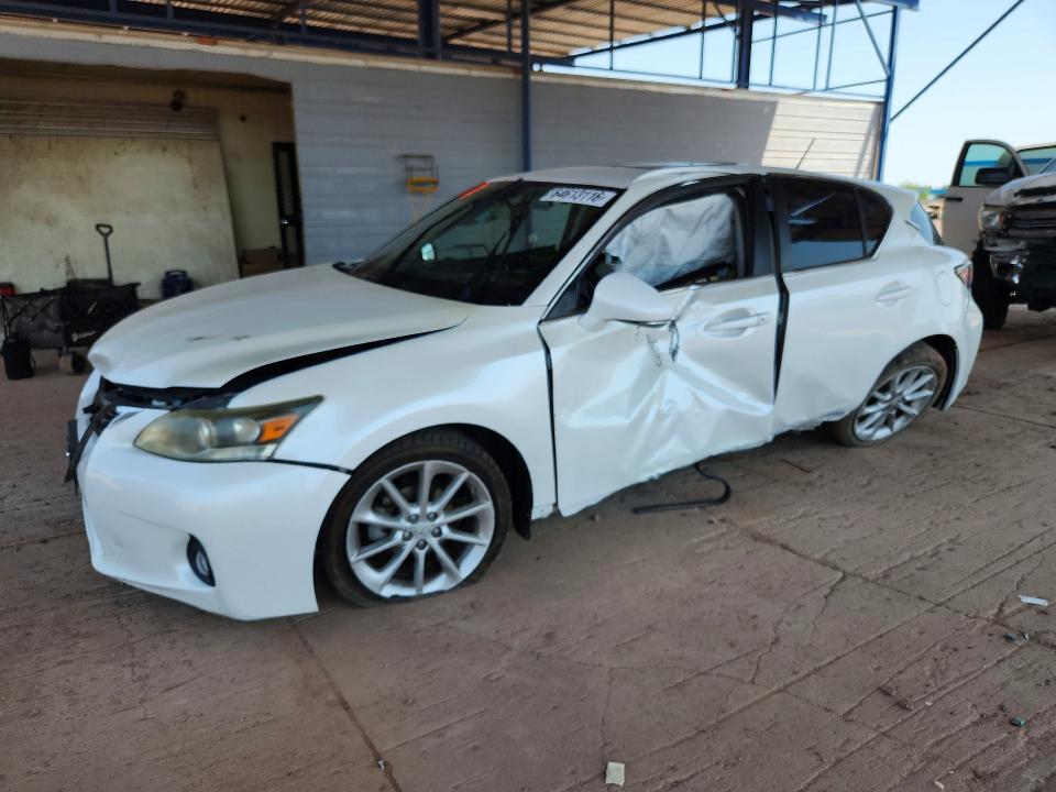 64613116 :رقم المزاد ، JTHKD5BH2C2095987 vin ، 2012 Lexus Ct مزاد بيع