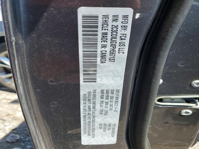 Продажа на аукционе авто 2023 Dodge Charger, vin: 2C3CDXJGXPH567137, номер лота: 63969346
