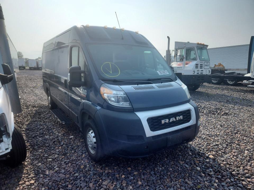 Продаж на аукціоні авто 2021 Ram Promaster 3500, vin: 3C6MRVJG7ME550221, номер лоту: 61897346