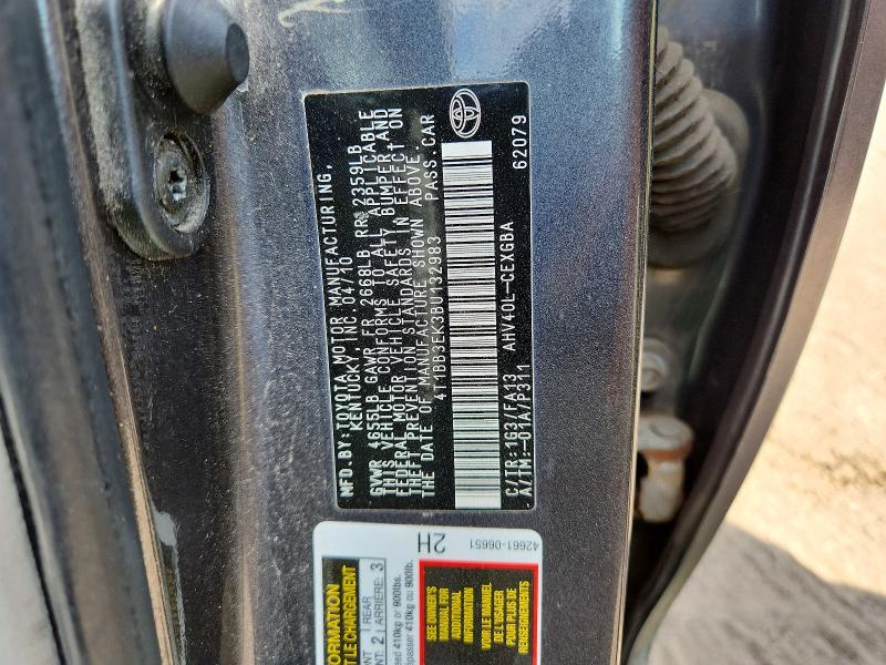 Aukcja sprzedaży 2011 Toyota Camry, vin: 4T1BB3EK3BU132983, numer aukcji: 66692536