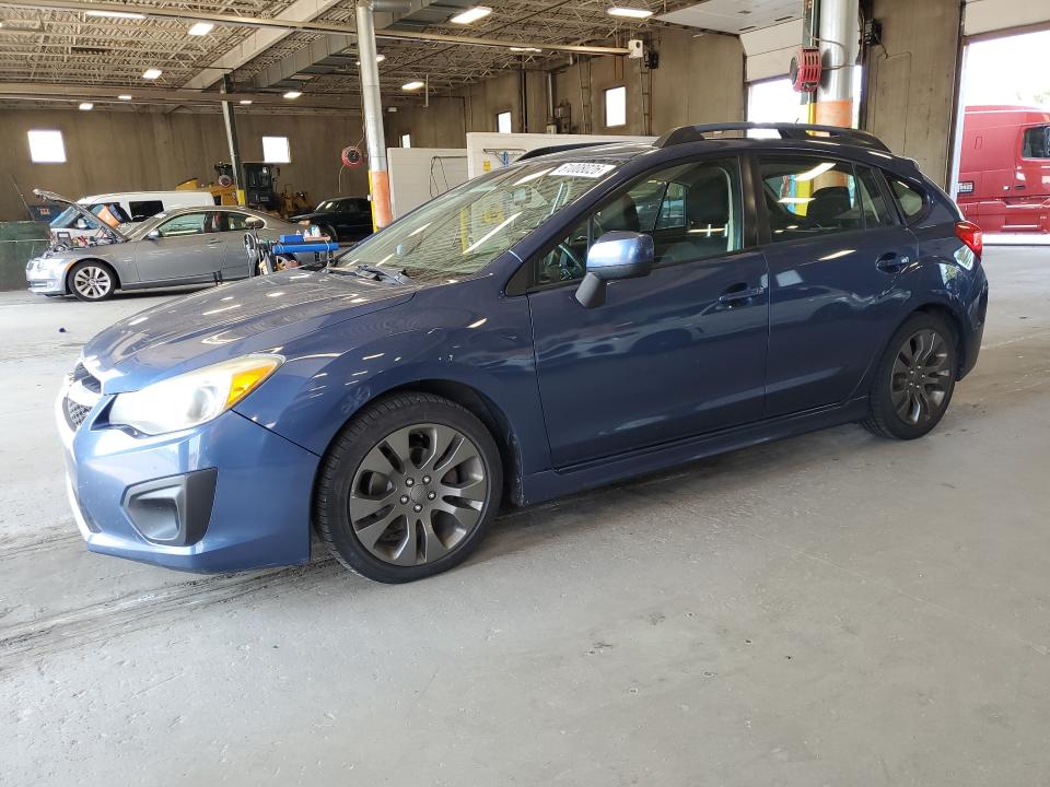 2013 Subaru Impreza მანქანა იყიდება აუქციონზე, vin: JF1GPAL67DH202640, აუქციონის ნომერი: 61008026