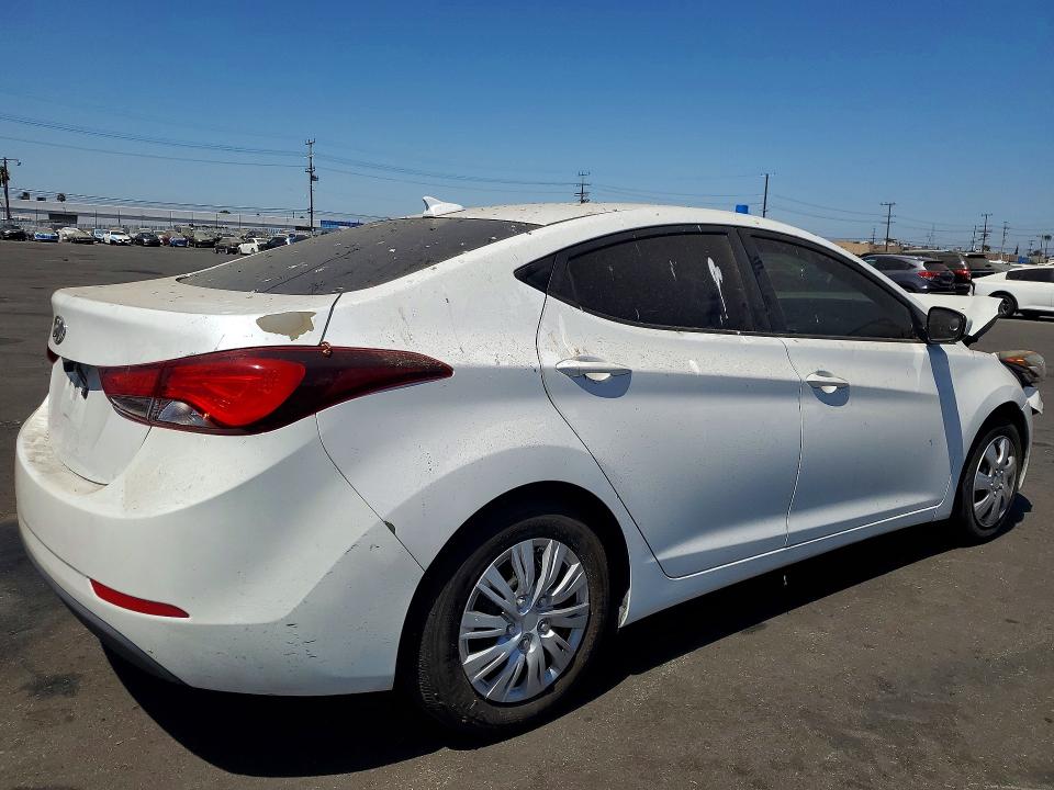 63604386 :رقم المزاد ، 5NPDH4AE9GH772022 vin ، 2016 Hyundai Elantra مزاد بيع