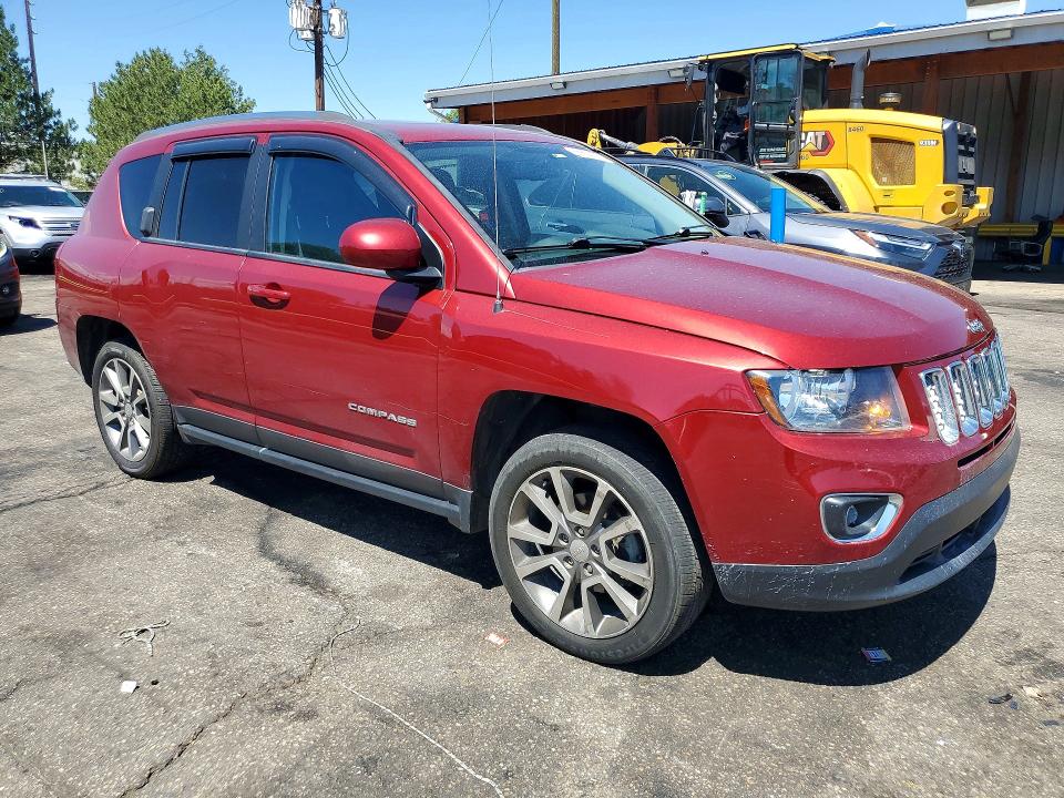 2017 Jeep Compass მანქანა იყიდება აუქციონზე, vin: 1C4NJDEBXHD128366, აუქციონის ნომერი: 65824006