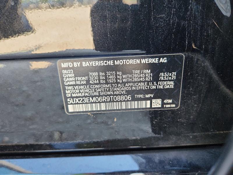 Aukcja sprzedaży 2024 Bmw X7, vin: 5UX23EM06R9T08806, numer aukcji: 65205696