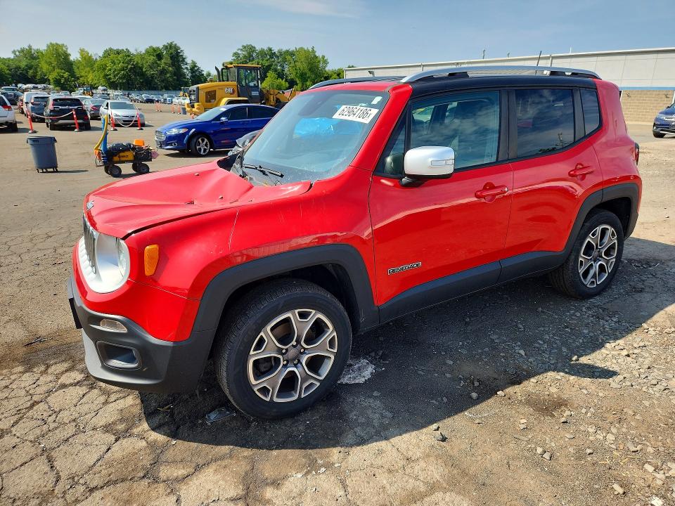 Auction sale of the 2018 Jeep Renegade, vin: ZACCJBDB0JPG79054, lot number: 62964186