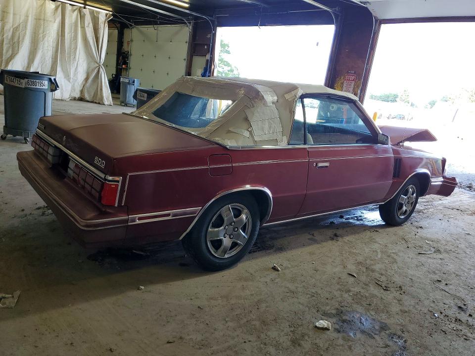 Продаж на аукціоні авто 1984 Dodge 600, vin: 1B3BV55D3EG289247, номер лоту: 63818246