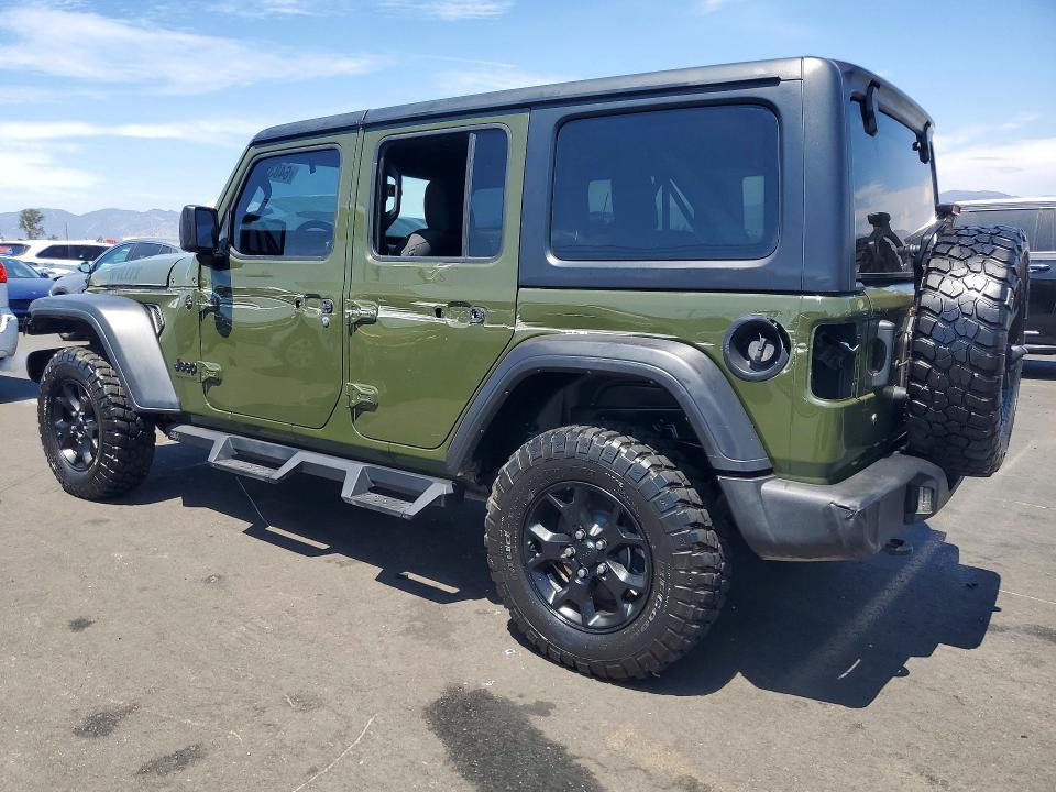 2022 Jeep Wrangler Unlimited მანქანა იყიდება აუქციონზე, vin: 1C4HJXDG2NW196267, აუქციონის ნომერი: 64831336