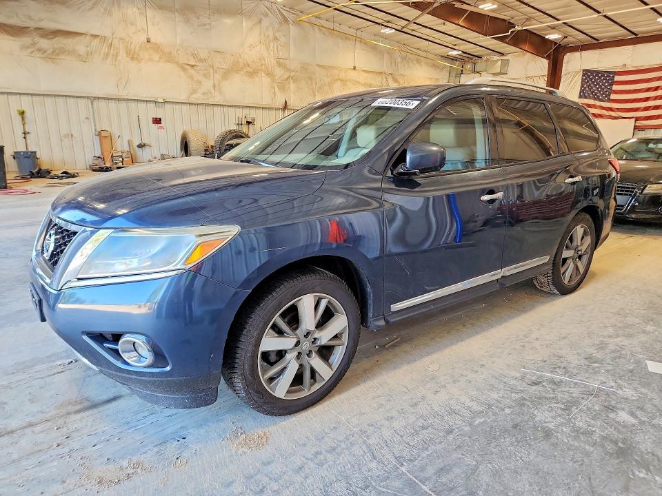 66200356 :رقم المزاد ، 5N1AR2MMXDC674076 vin ، 2013 Nissan Pathfinder مزاد بيع