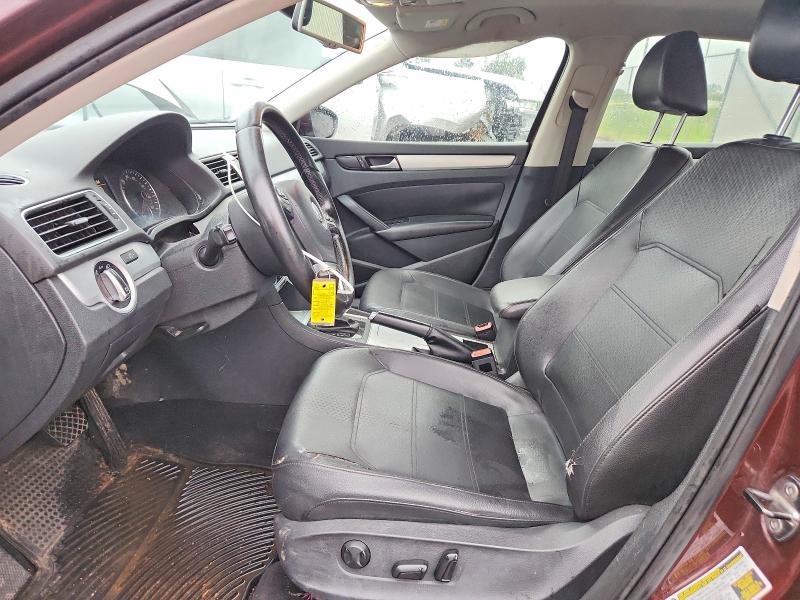 65653626 :رقم المزاد ، 1VWBH7A39CC051368 vin ، 2012 Volkswagen Passat مزاد بيع