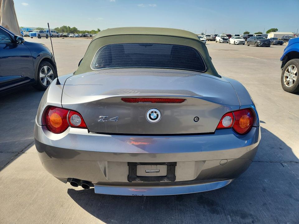 2004 Bmw Z4 მანქანა იყიდება აუქციონზე, vin: 4USBT33464LS48512, აუქციონის ნომერი: 64923746