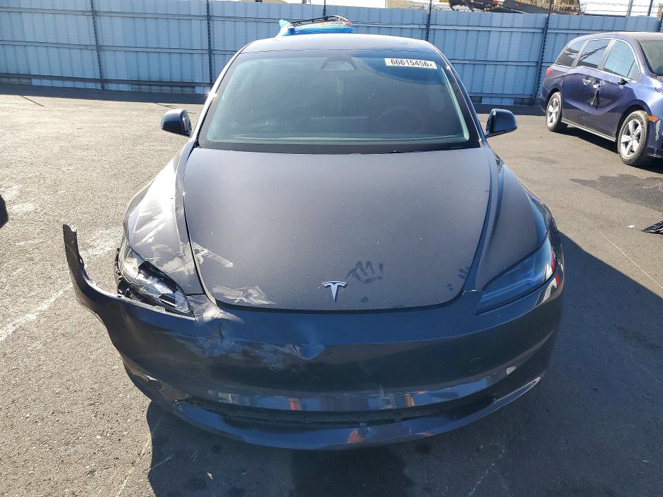 2025 Tesla Model 3 მანქანა იყიდება აუქციონზე, vin: 5YJ3E1EA8SF940301, აუქციონის ნომერი: 66615456