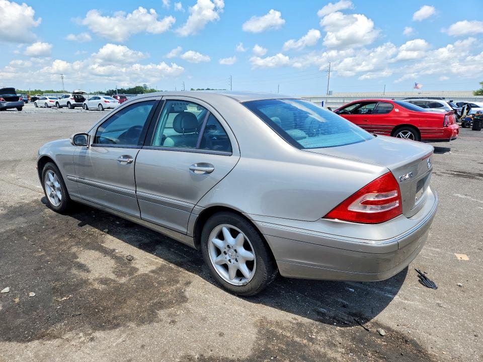 64769276 :رقم المزاد ، WDBRF61J24E015252 vin ، 2004 Mercedes-benz C مزاد بيع