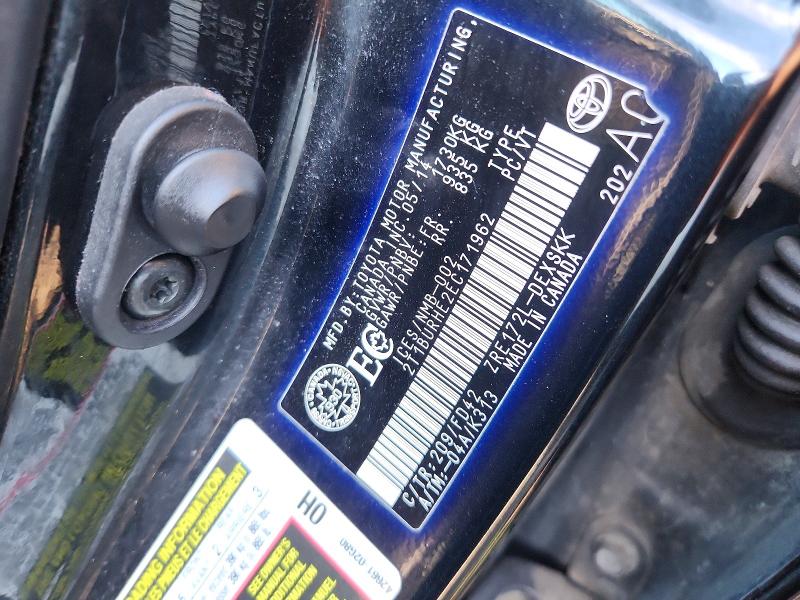 65283686 :رقم المزاد ، 2T1BURHE2EC171962 vin ، 2014 Toyota Corolla مزاد بيع
