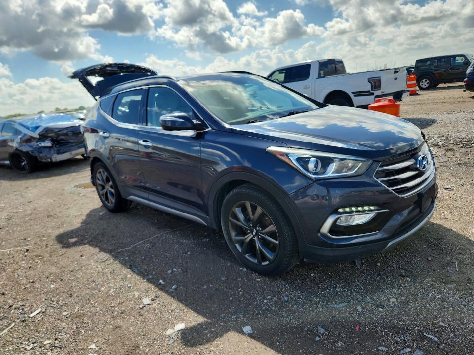 64536776 :رقم المزاد ، 5XYZW4LA3HG492952 vin ، 2017 Hyundai Santa Fe Sport مزاد بيع