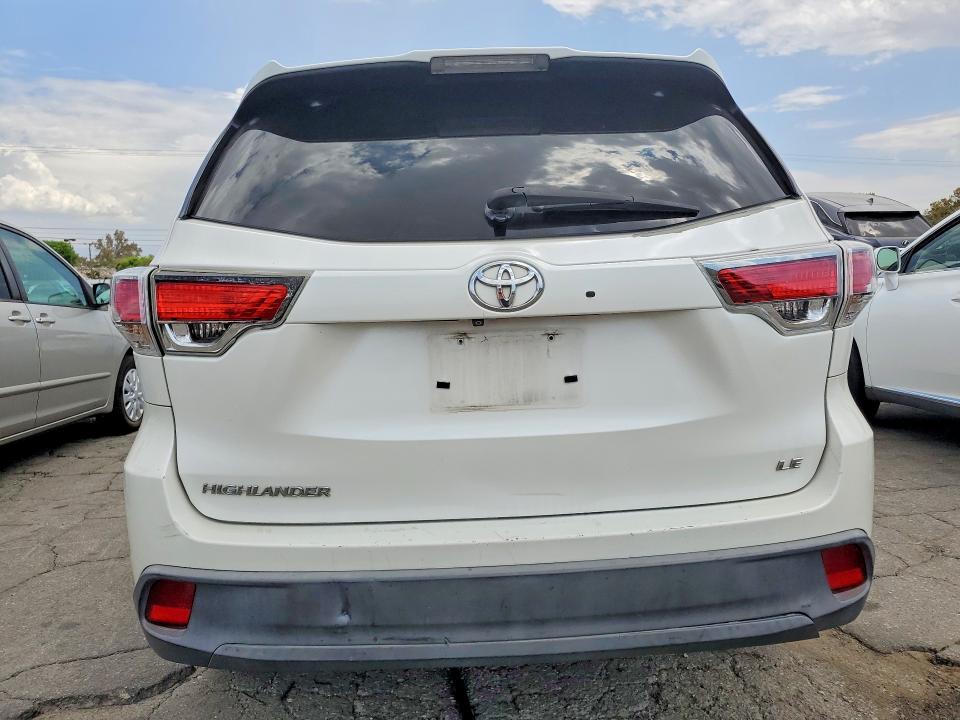 Aukcja sprzedaży 2015 Toyota Highlander, vin: 5TDZKRFH5FS081098, numer aukcji: 64845646