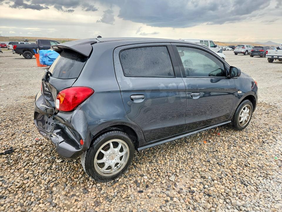 64912576 :رقم المزاد ، ML32A3HJ9FH000385 vin ، 2015 Mitsubishi Mirage مزاد بيع