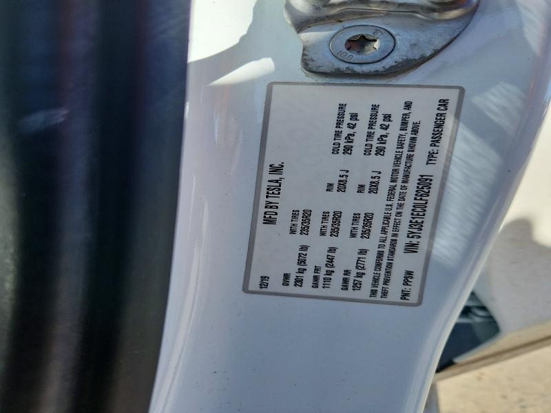 Aukcja sprzedaży 2020 Tesla Model 3, vin: 5YJ3E1EC0LF625091, numer aukcji: 66920456
