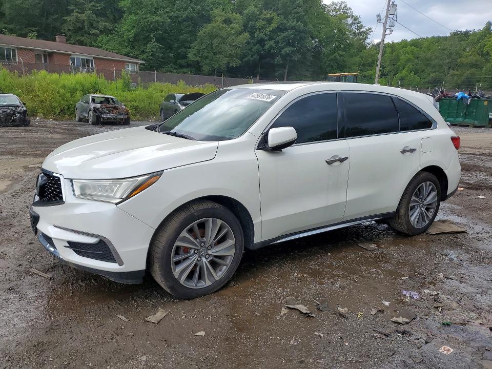 Auction sale of the 2017 Acura Mdx, vin: 5FRYD4H59HB007278, lot number: 64991076
