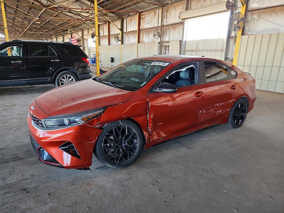 65134196 :رقم المزاد ، 3KPF54AD3NE439874 vin ، 2022 Kia Forte مزاد بيع