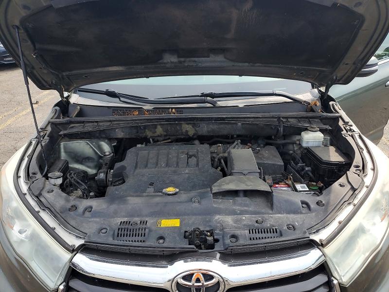 2014 Toyota Highlander მანქანა იყიდება აუქციონზე, vin: 5TDDKRFH5ES035344, აუქციონის ნომერი: 65010376