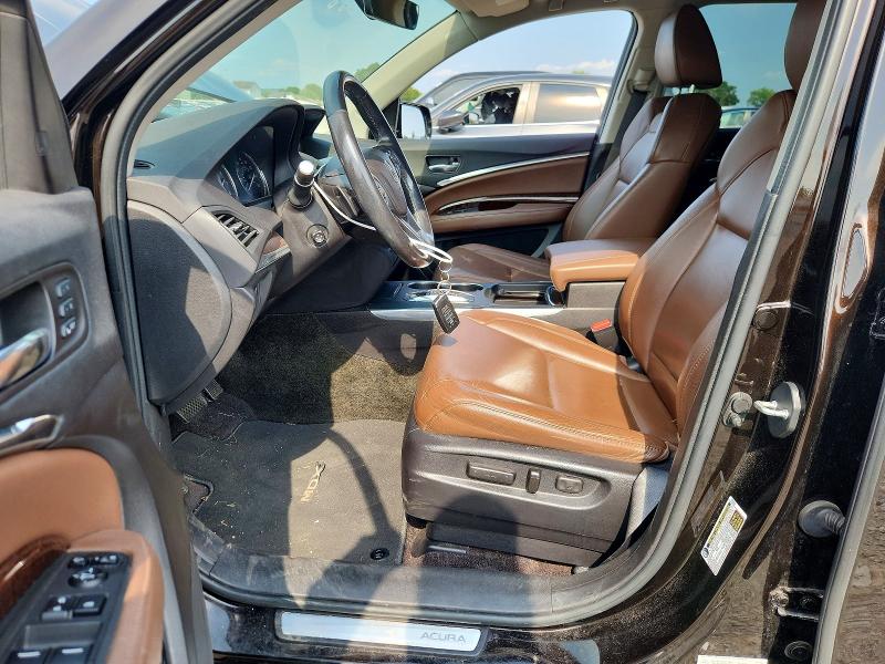 64966906 :رقم المزاد ، 5FRYD4H58HB016893 vin ، 2017 Acura Mdx مزاد بيع