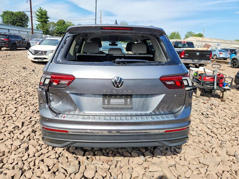 2022 Volkswagen Tiguan მანქანა იყიდება აუქციონზე, vin: 3VV0B7AX6NM169881, აუქციონის ნომერი: 65658656