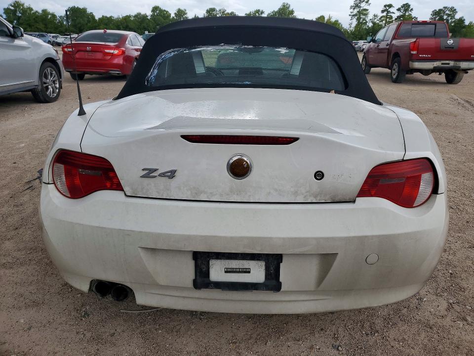 2007 Bmw Z4 მანქანა იყიდება აუქციონზე, vin: 4USBU53507LX03683, აუქციონის ნომერი: 63834076