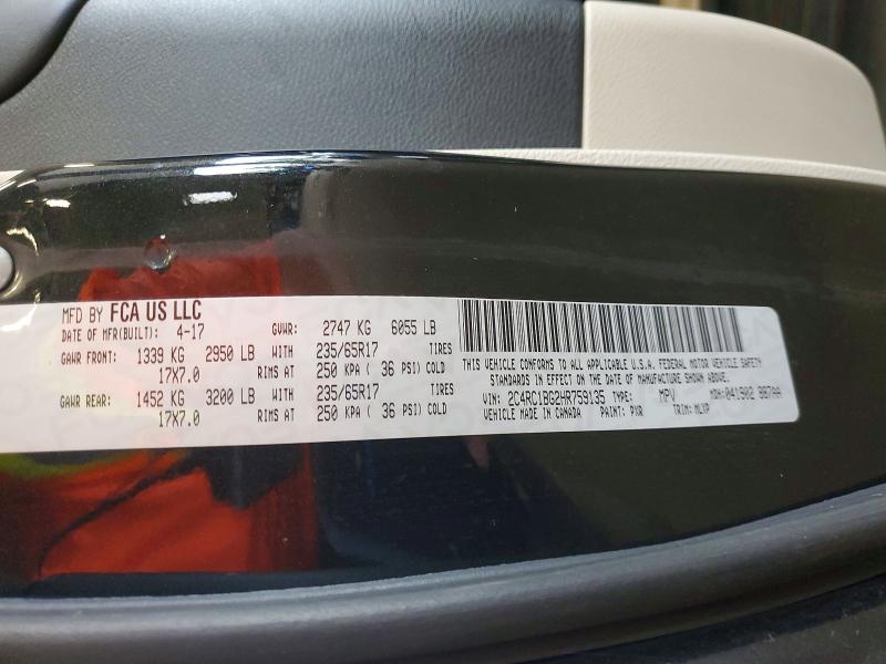 Aukcja sprzedaży 2017 Chrysler Pacifica, vin: 2C4RC1BG2HR759135, numer aukcji: 65096516
