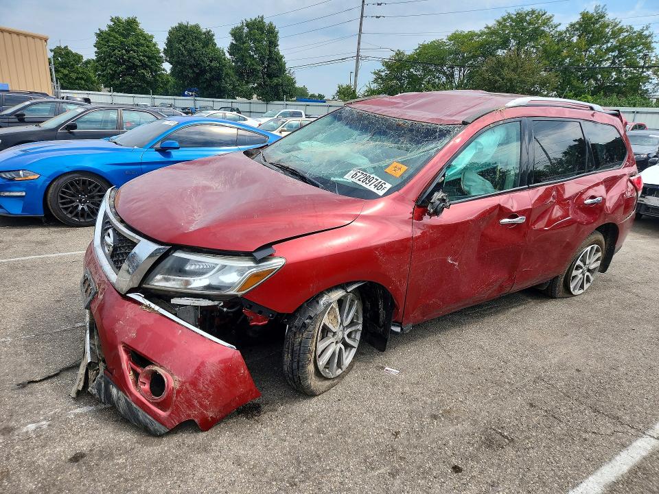 Auction sale of the 2015 Nissan Pathfinder, vin: 5N1AR2MM6FC660694, lot number: 67289746