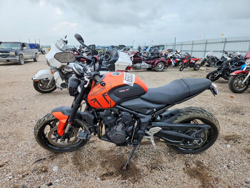65833786 :رقم المزاد ، SMTL10UL3PTBH3616 vin ، 2023 Triumph Motorcycle Trident 660 مزاد بيع