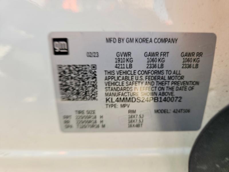Aukcja sprzedaży 2023 Buick Encore Gx, vin: KL4MMDS24PB140072, numer aukcji: 65664916