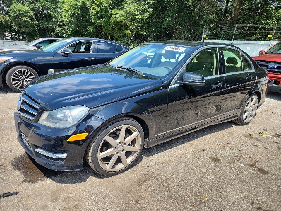 Auction sale of the 2014 Mercedes-benz C, vin: WDDGF4HB5EA953918, lot number: 64946056