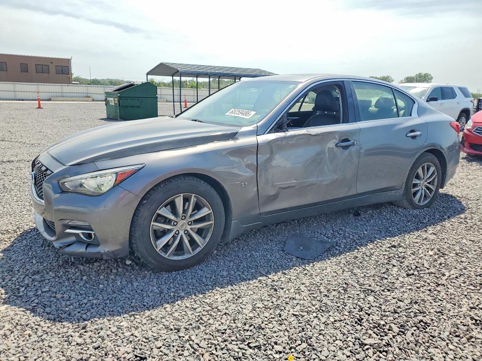 2015 Infiniti Q50 მანქანა იყიდება აუქციონზე, vin: JN1BV7AR7FM408399, აუქციონის ნომერი: 65259486