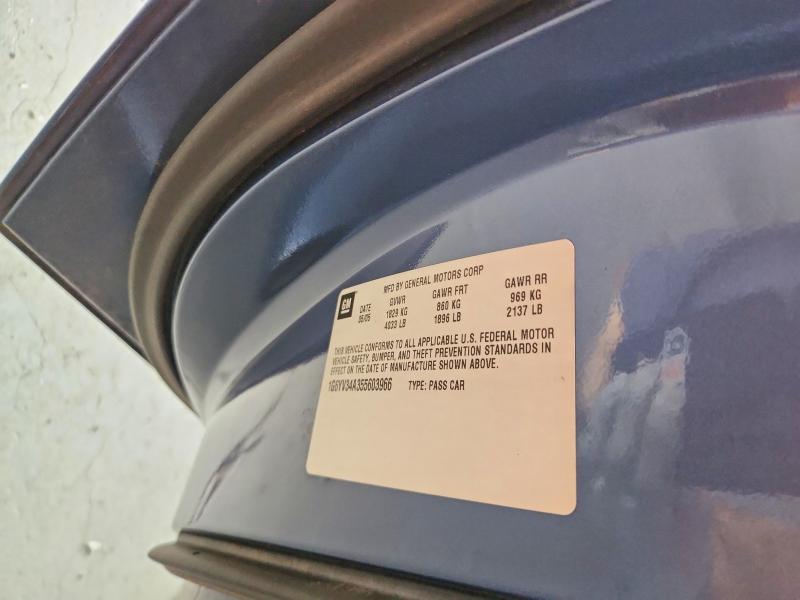 2005 Cadillac Xlr მანქანა იყიდება აუქციონზე, vin: 1G6YV34A355603966, აუქციონის ნომერი: 66389896