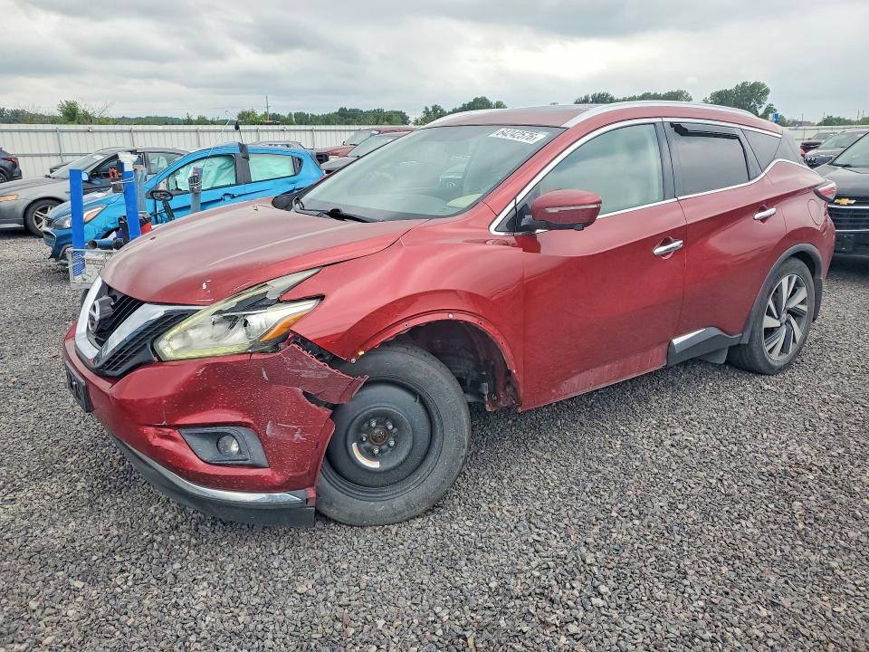 Продажа на аукционе авто 2015 Nissan Murano, vin: 5N1AZ2MH7FN248159, номер лота: 64242576