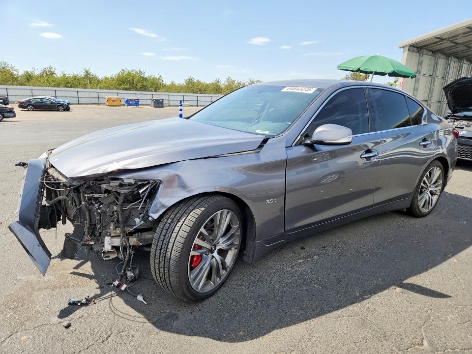 64643246 :رقم المزاد ، JN1EV7AP3JM359982 vin ، 2018 Infiniti Q50 مزاد بيع