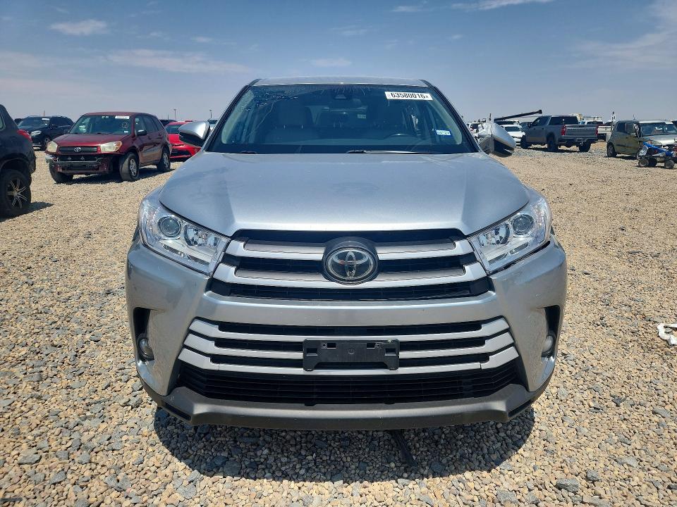 Aukcja sprzedaży 2018 Toyota Highlander, vin: 5TDZZRFH9JS261446, numer aukcji: 63580016
