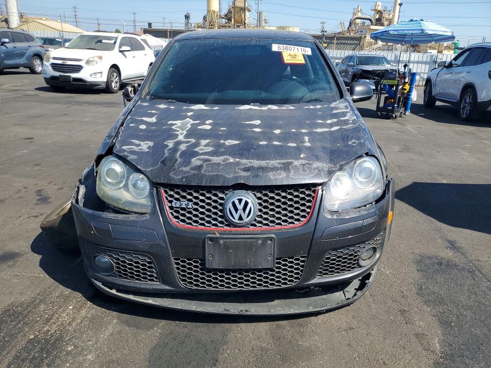 2007 Volkswagen New Gti მანქანა იყიდება აუქციონზე, vin: WVWFV71K87W032223, აუქციონის ნომერი: 63807116