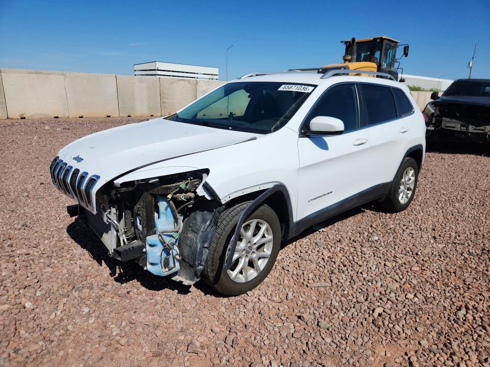 65871036 :رقم المزاد ، 1C4PJLCBXJD537088 vin ، 2018 Jeep Cherokee مزاد بيع