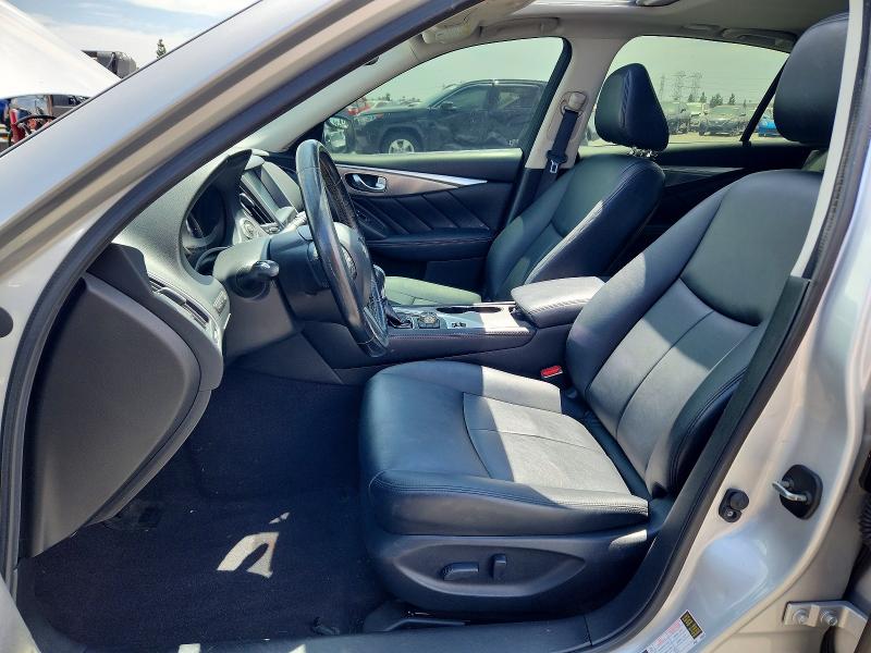 64857196 :رقم المزاد ، JN1BV7AR8FM401302 vin ، 2015 Infiniti Q50 مزاد بيع