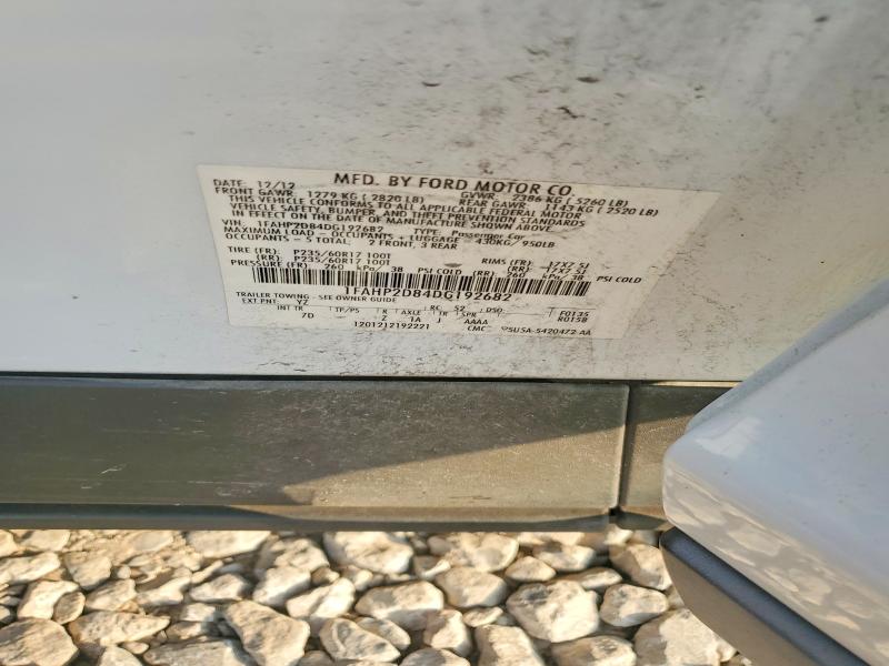 Продажа на аукционе авто 2013 Ford Taurus, vin: 1FAHP2D84DG192682, номер лота: 66566586